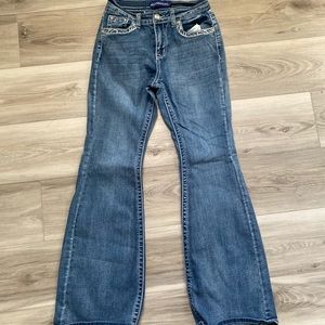 Blinged Out Flare Jeans